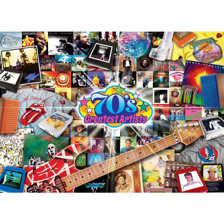 Puzzle Greatest Hits - 70'S 1000 Piece Jigsaw
