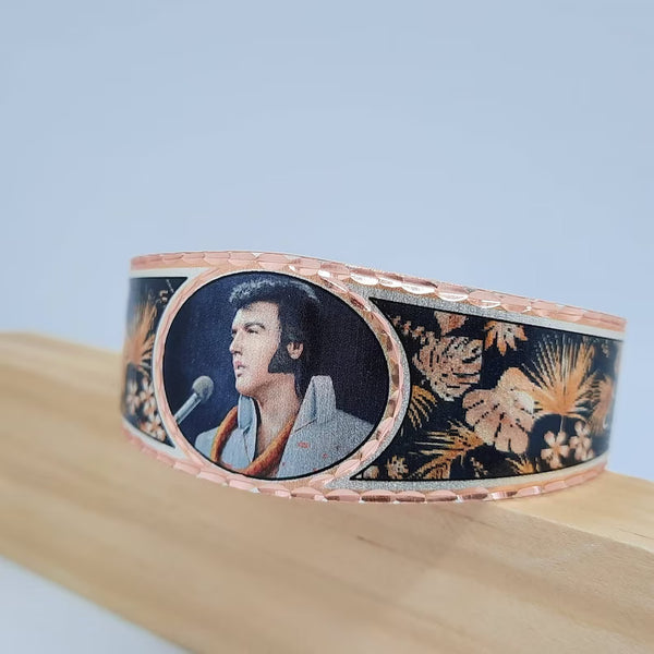 Bracelet Elvis Aloha from Hawaii Copper - Boulevard Souvenirs
