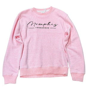 Sweatshirt Memphis Tennessee Pink Ladies