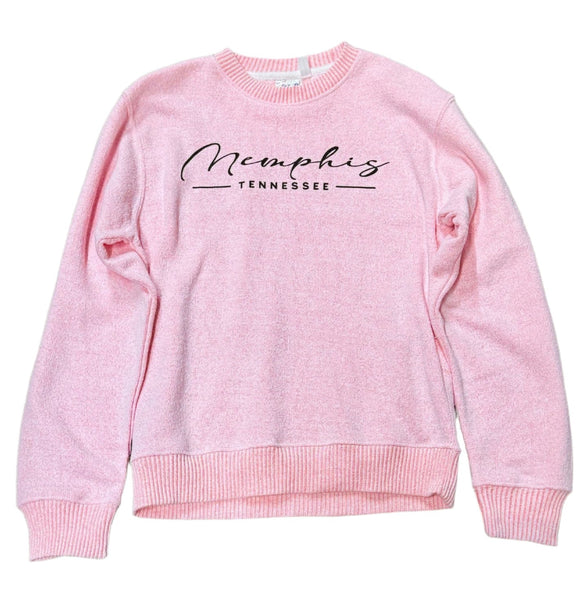 Sweatshirt Memphis Tennessee Pink Ladies