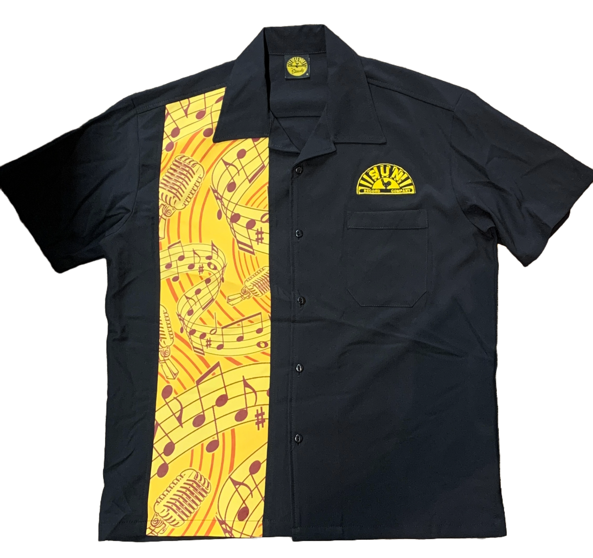 Shirt Sun Records Music Notes - Boulevard Souvenirs