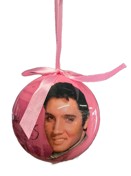 Ornament Elvis Pink w/ Guitar