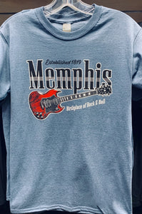 T-SHIRT MEMPHIS  BIRTH PLACE OF ROCK-N-ROLL EST.1819