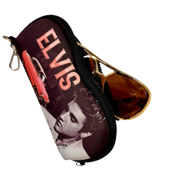 Eye Glasses Case Elvis - Pink Caddy