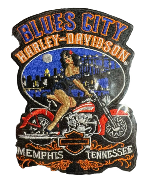 Patch Harley-Davidson BLUES CITY Memphis TN