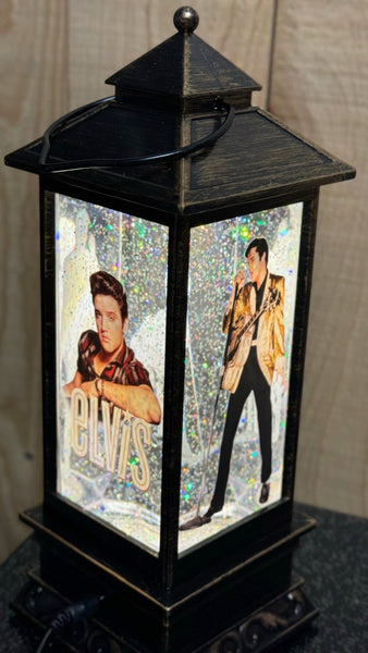 Lantern Elvis Light-Up Glitter