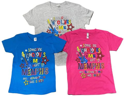 T-Shirt Memphis Someone Loves Me Kids