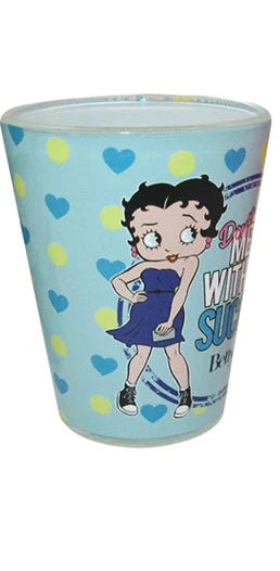 Shot Glasses BETTY BOOP   Colorful 3 styles to choose from - Boulevard Souvenirs