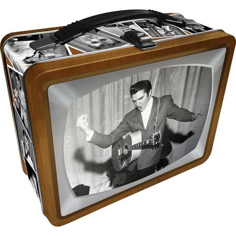 Lunch Box Elvis Presley TV Fun Box Tin Tote