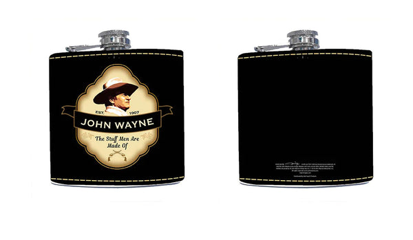 FLASK John Wayne  Shield - Boulevard Souvenirs