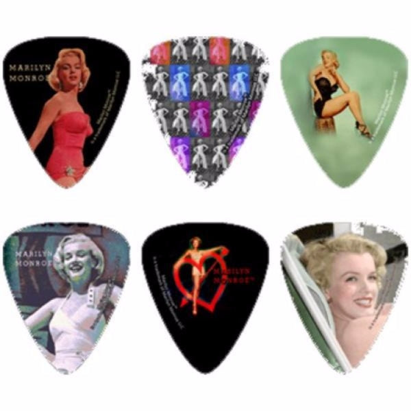 Guitar Picks Marilyn Monroe Perri’s 6-pack