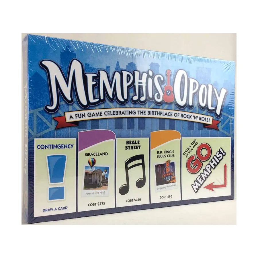 Board Game Memphis Opoly – Boulevard Souvenirs