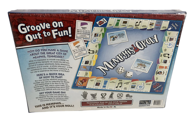 Board Game Memphis Opoly