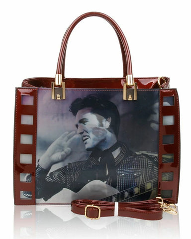 Handbag Tote Elvis Lenticular 3D Celebrity