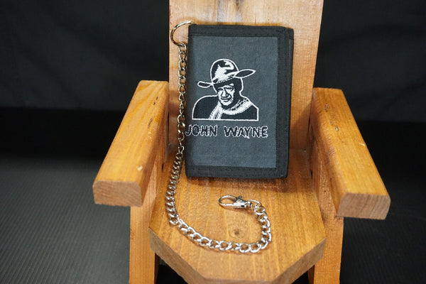 Wallet John Wayne with chain