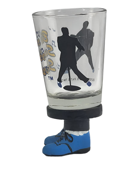 Shot Glass Elvis Blue Suede Shoe