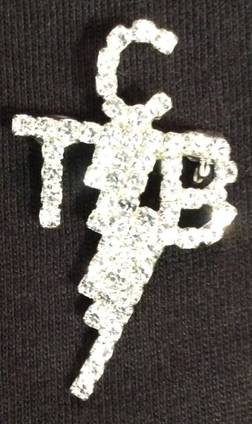 Pin TCB Clear Rhinestones