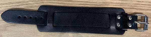 Bracelet Leather Black F - Boulevard Souvenirs