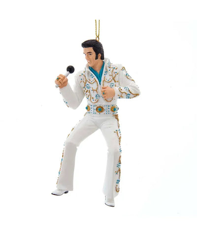 Ornament Elvis Presley® In Blue and White Jumpsuit