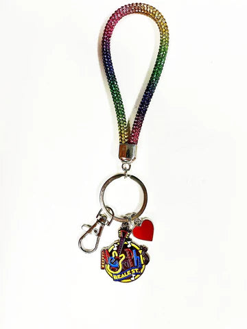 KEY CHAIN MEMPHIS WRISTLET WITH CHARMS