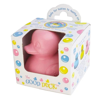 Rubber Duck "Good Duck" Three great colors including yellow, pink, and light blue! - Boulevard Souvenirs