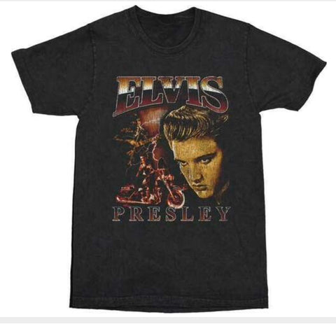 T-Shirt Elvis Presley Vintage Rockabilly