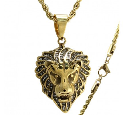 Necklace Lion Gold