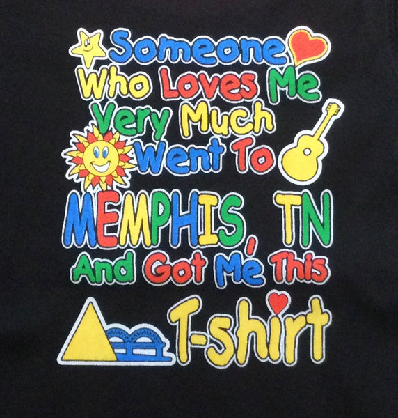 Onesie Memphis Someone Loves Me - Boulevard Souvenirs