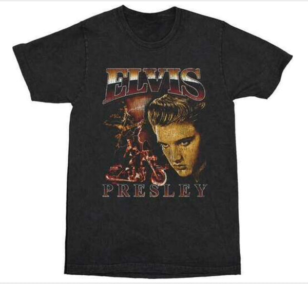 T-Shirt Elvis Presley Vintage Rockabilly