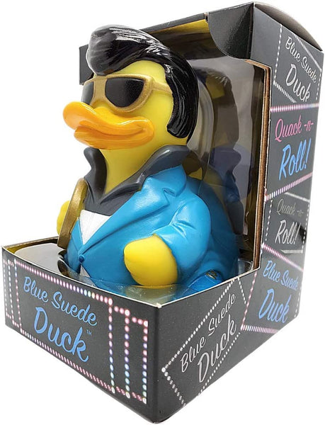 Rubber Duck Elvis Presley Blue Suede