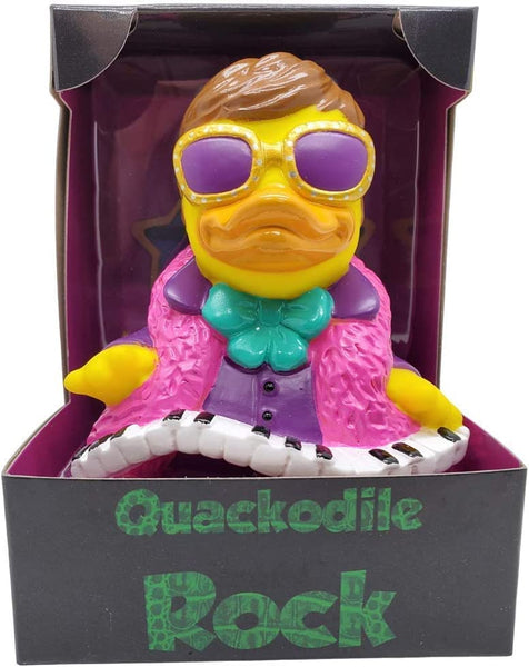 Rubber Duck Elton John Quackodile Rock - Boulevard Souvenirs