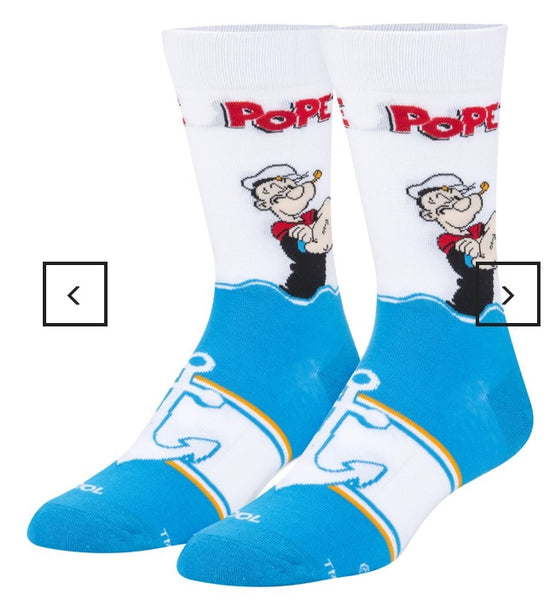 Socks Popeye The Sailor - Boulevard Souvenirs