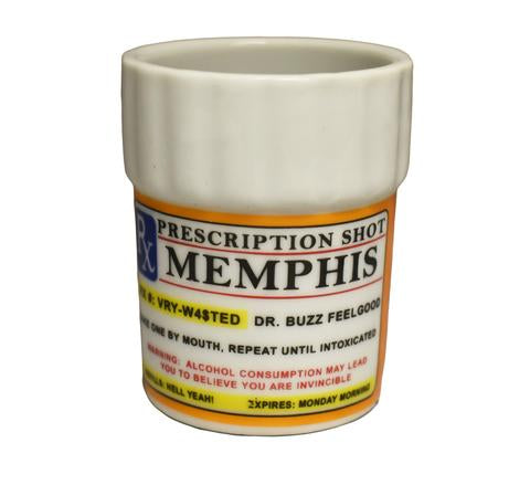 Shot Glass Memphis Prescription