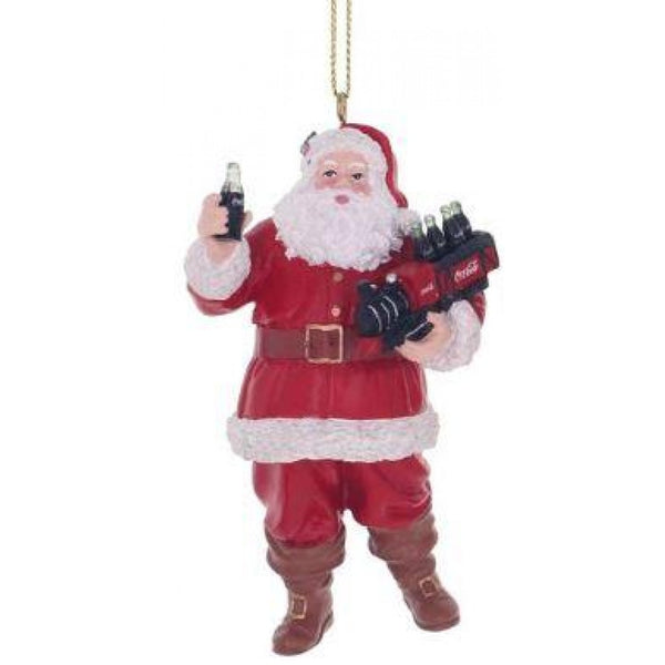 Ornament Coca Cola  Santa - Boulevard Souvenirs