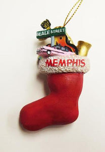 Ornament Memphis Stocking