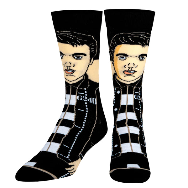 Socks Elvis Jailhouse