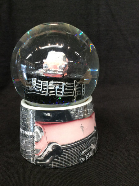 Snowglobe Elvis Pink Car - Boulevard Souvenirs