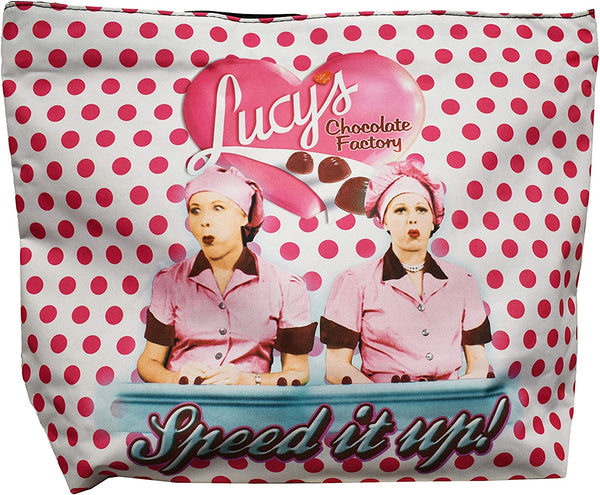 Tote Bag I Love Lucy - Chocolate Factory Polka Dot