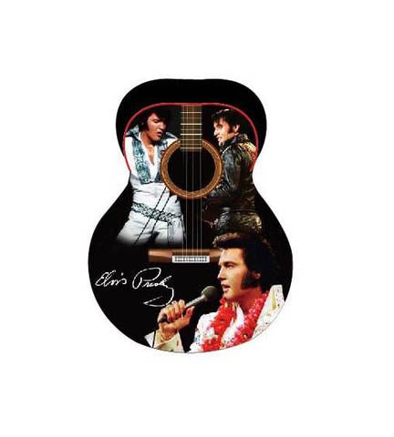 Coasters Elvis Collage Guitar