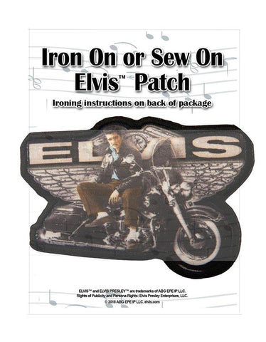 Patch Elvis Motorcycle