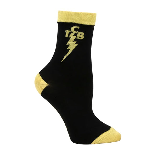 Socks TCB Gold & Black - Boulevard Souvenirs