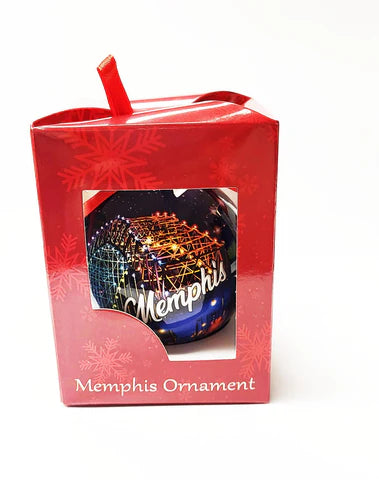 Ornament Memphis Bridge Ball w/Box