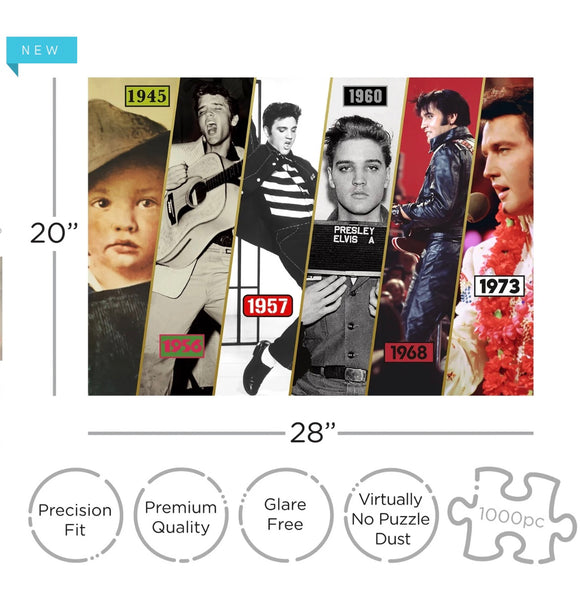 Puzzle Elvis Timeline 1000 Piece