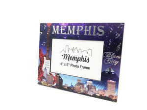 Photo Frame Memphis Skyline Foil