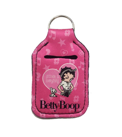 Key Chain Betty Boop Attitude w/ Multiuse Pouch