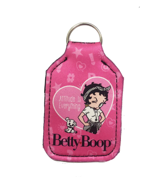Key Chain Betty Boop Attitude w/ Multiuse Pouch