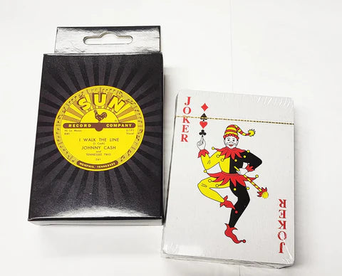 Playing Cards Sun Records Johnny Cash "I Walk The Line"