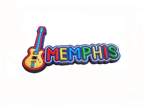 Magnet Memphis  PVC w/ Guitar