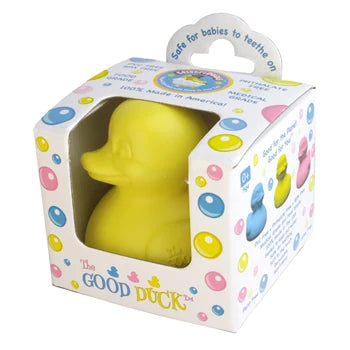 Rubber Duck "Good Duck" Three great colors including yellow, pink, and light blue! - Boulevard Souvenirs