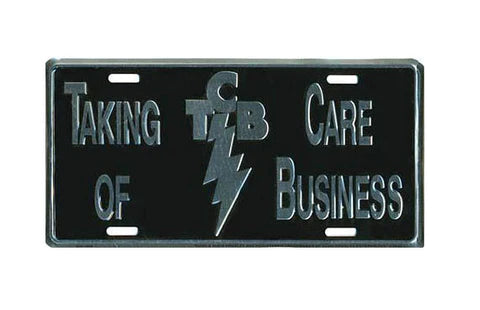 License Plate Elvis TCB